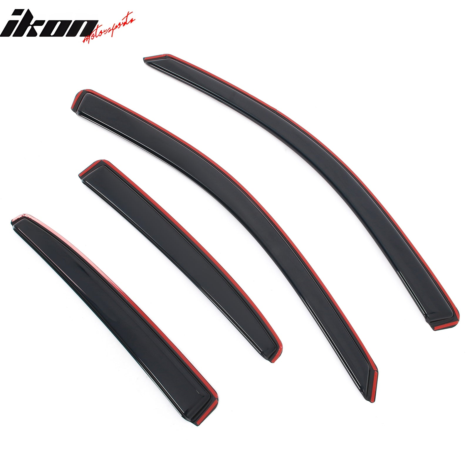 Fits 13-15 Chevy Malibu& 16 Malibu Limited In-Channel Window Visors Deflectors