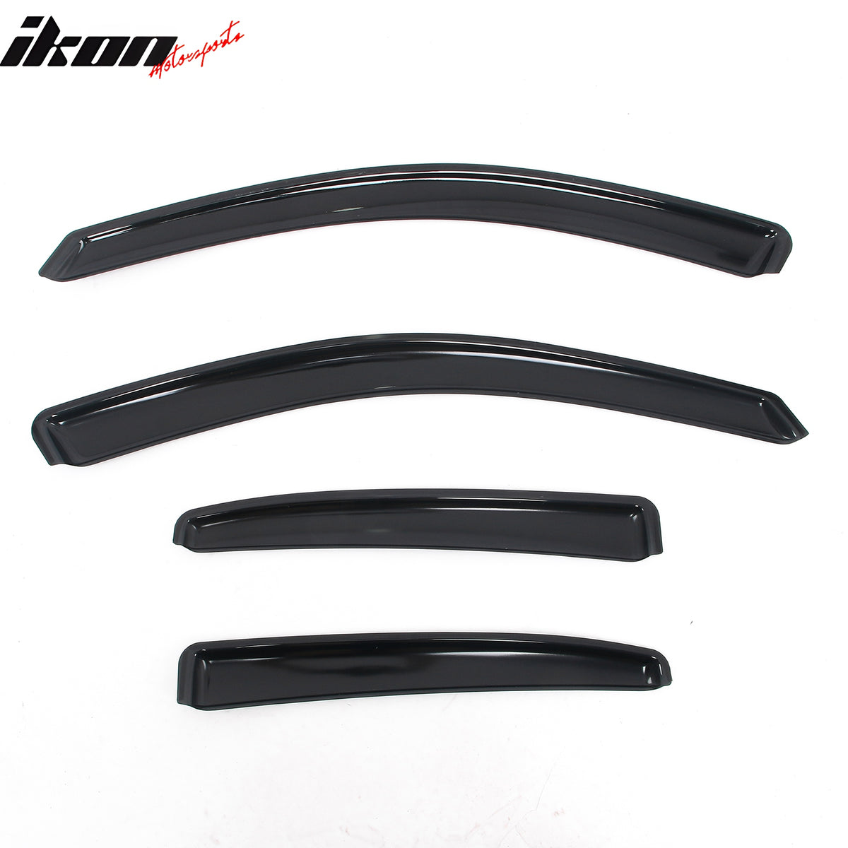 Fits 13-15 Chevy Malibu& 16 Malibu Limited In-Channel Window Visors Deflectors