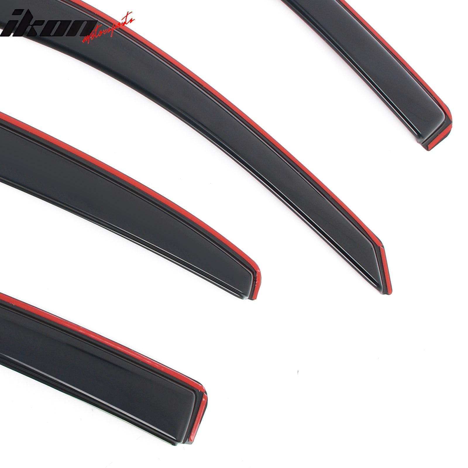 Fits 13-15 Chevy Malibu& 16 Malibu Limited In-Channel Window Visors Deflectors