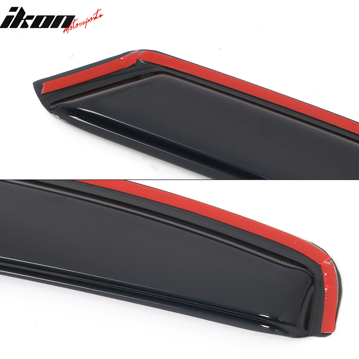 Fits 13-15 Chevy Malibu& 16 Malibu Limited In-Channel Window Visors Deflectors