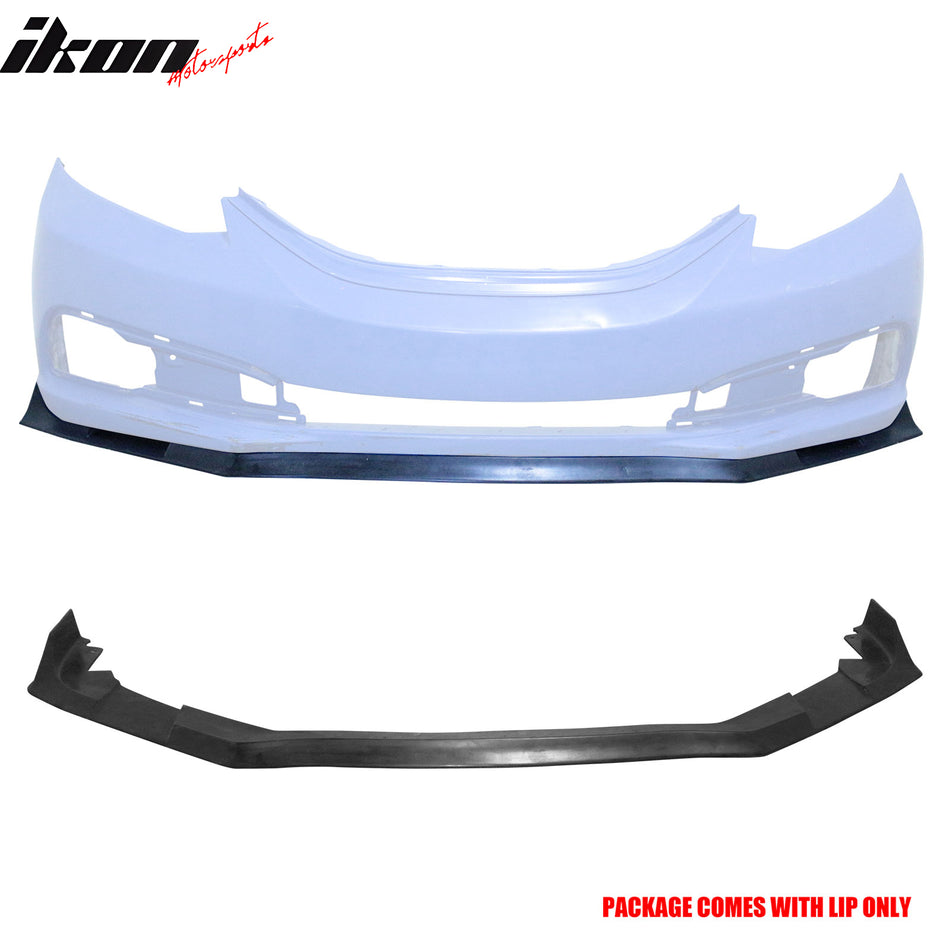 2013-2015 Honda Civic Sedan IKFM Style Front Bumper Lip Spoiler PU