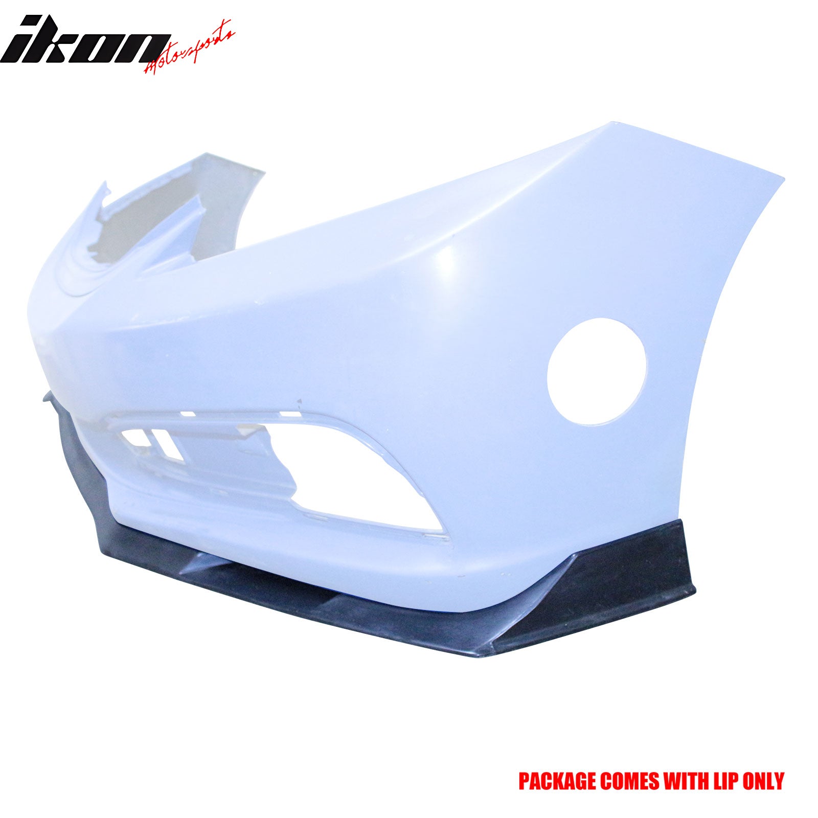 Fits 13-15 Honda Civic Sedan IKFM Style Front Bumper Lip Lower Chin Spoiler PU