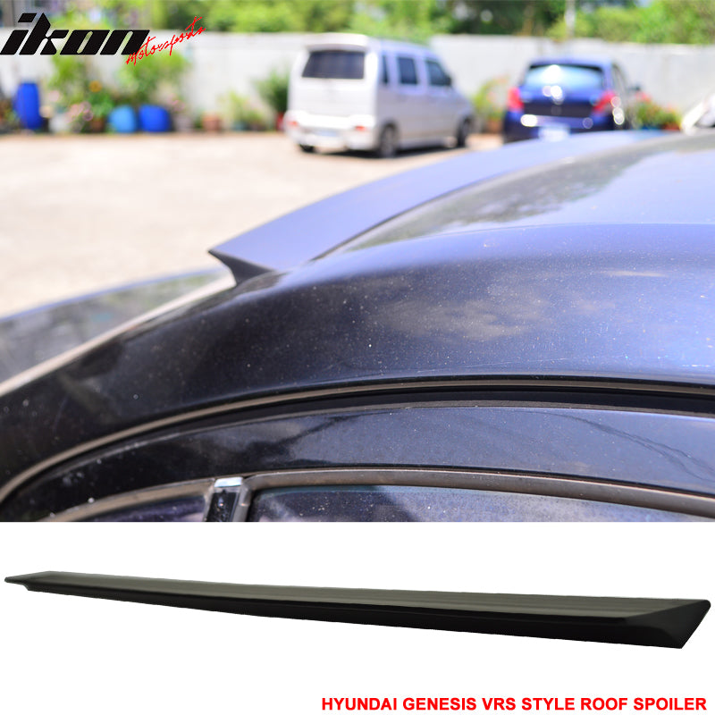 2013-2015 Hyundai Genesis VRS Style Unpainted Roof Spoiler Wing PUF