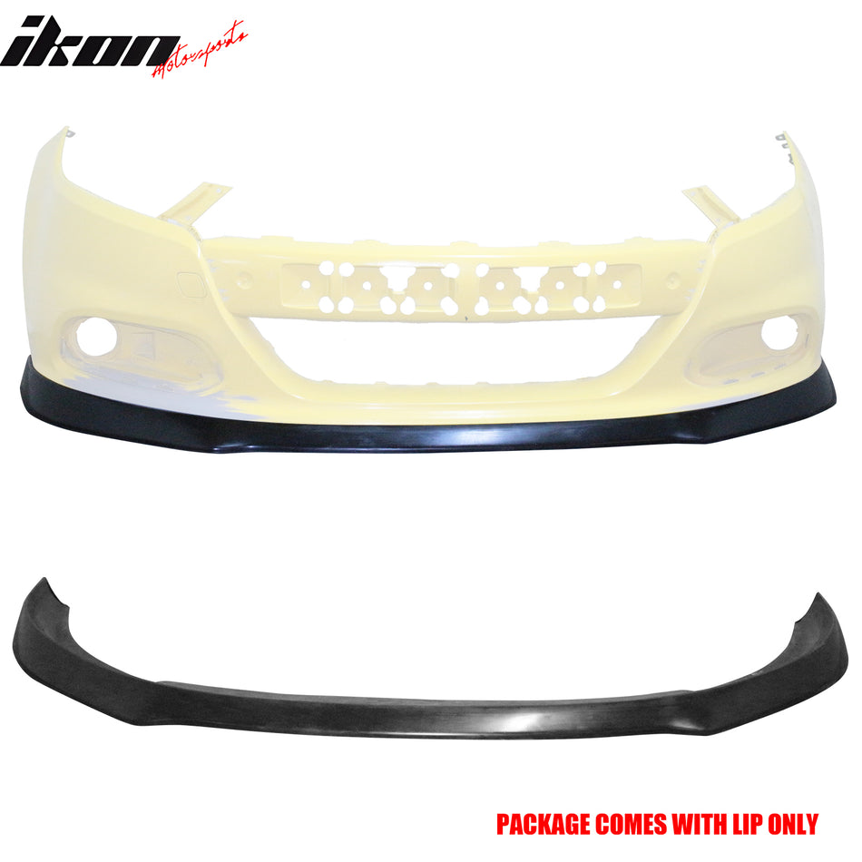2013-2016 Dodge Dart IKON Style Unpainted Front Bumper Lip Spoiler PU