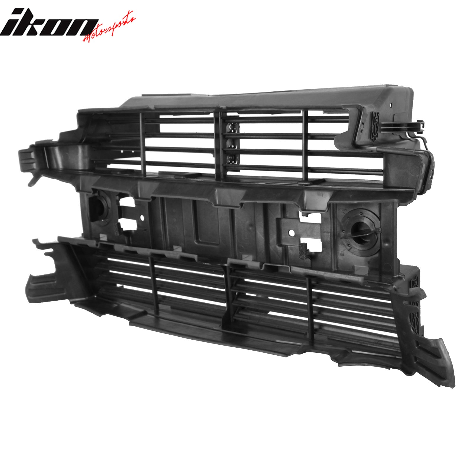 IKON MOTORSPORTS Active Grille Shutter w/ Motor, Compatible with 2013-2016 Ford Escape 2.5L 1.6L, CJ5Z-8475C FO1206102 Engine Cooling Radiator Grill Assembly Replacement, Black