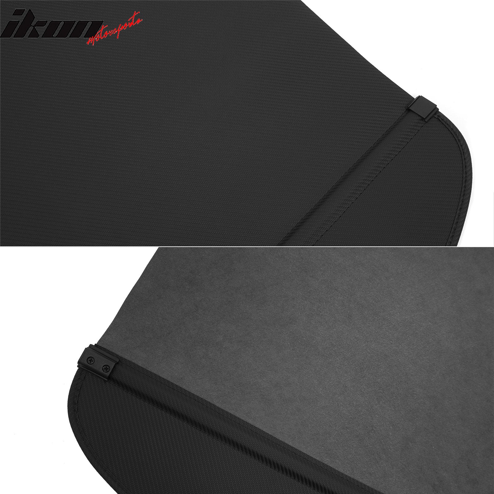 Fits 13-16 Mazda CX-5 Retractable Rear Trunk Cargo Cover Carbon Fiber Texture