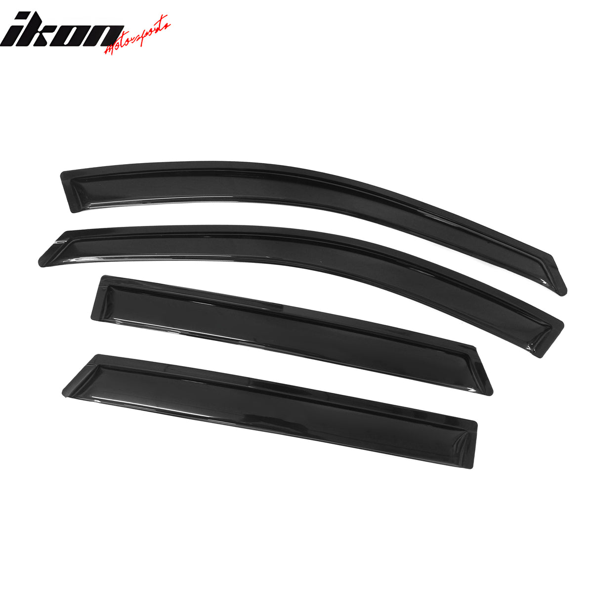 Fits 13-18 Hyundai Santa Fe DM (Excludes XL Models) Acrylic Window Visors 4Pc