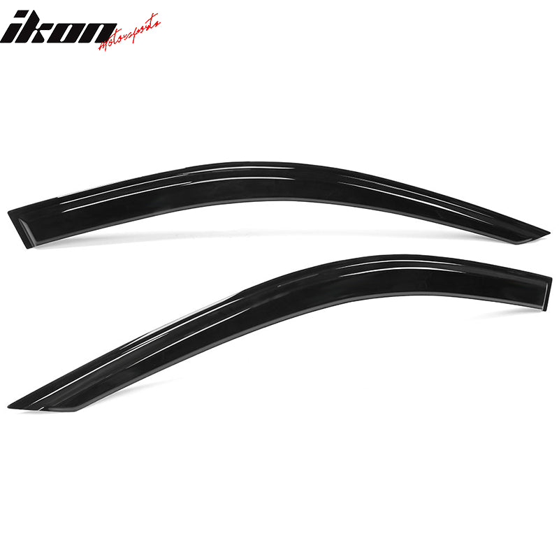 Fits 15-20 Audi A3 S3 RS3 Sedan Window Visors Acrylic Rain Guard
