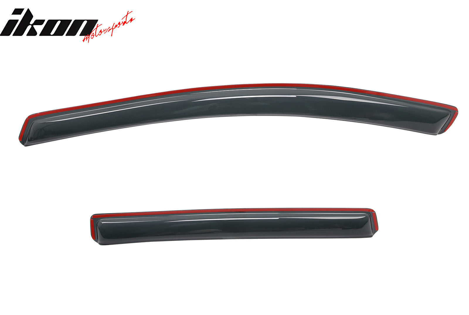 Fits 13-19 Ford Escape Window Visors In Channel Acrylic Side Rain Sun Deflectors