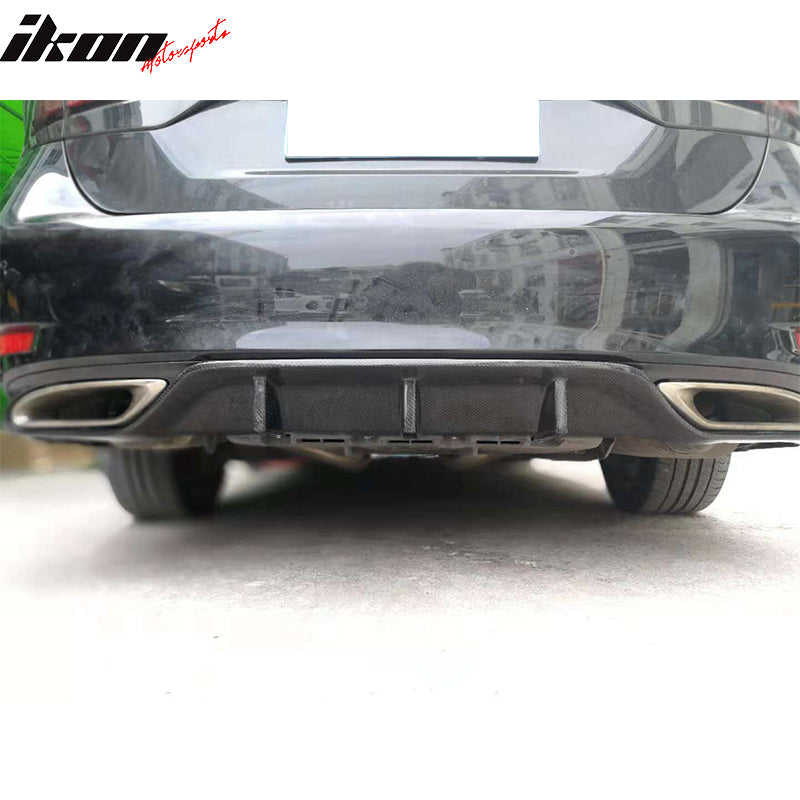 Fits 13-20 Lexus GS350 GS200t GS300 Rear Bumper Lip Diffuser 3 Fins ...