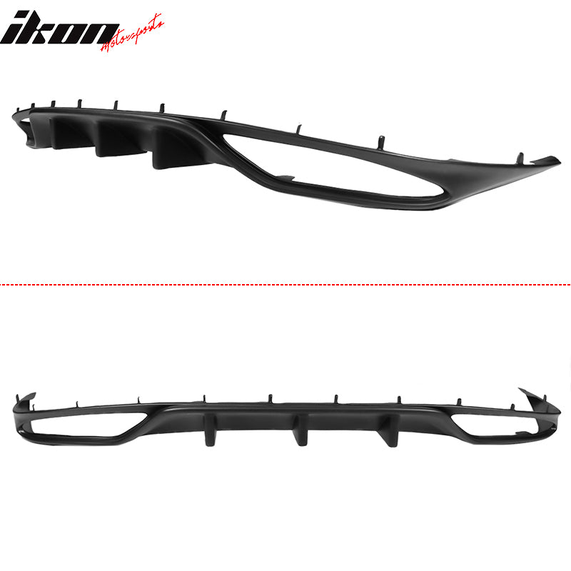 Fits 13-20 Lexus GS350 GS200t GS300 Rear Bumper Lip Diffuser 3 Fins ...
