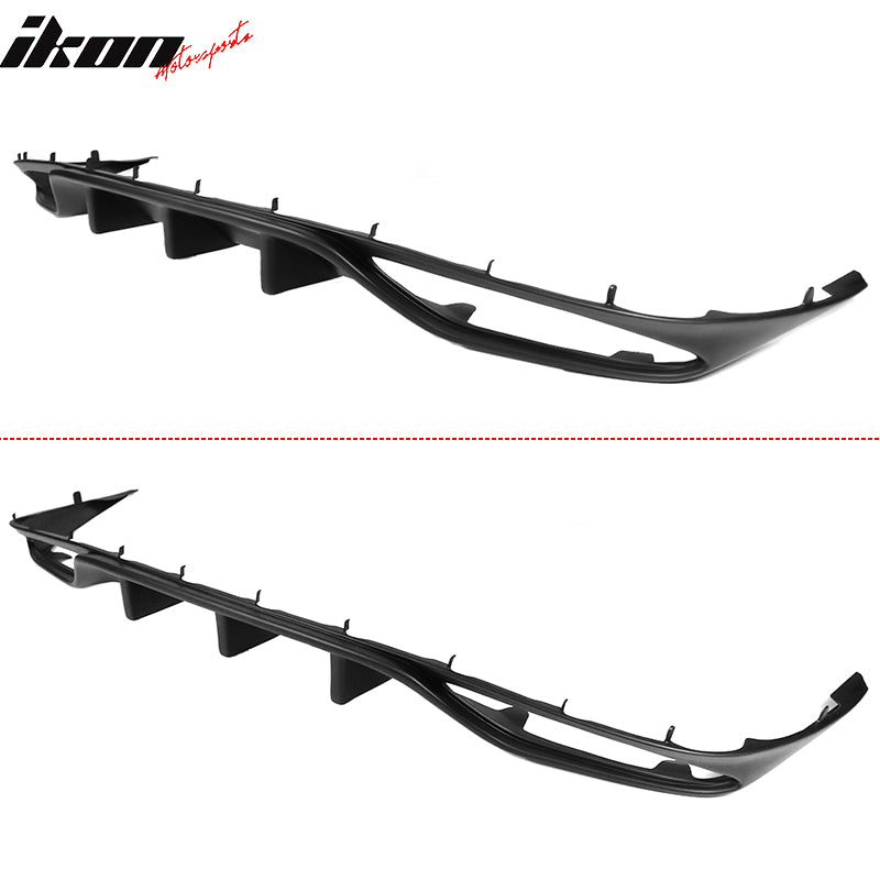 Fits 13-20 Lexus GS350 GS200t GS300 Rear Bumper Lip Diffuser 3 Fins ...