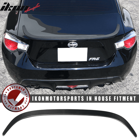 2013 - 2020 Scion FRS/Subaru BRZ/Toyota 86 Trunk Spoiler Carbon FiberMatte Carbon FiberIkon Motorsports