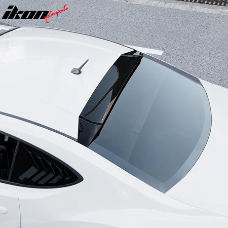 Fits 13-20 Toyota 86 BRZ FR-S IKON V3 Gloss Black Rear Window Roof Spoiler ABS