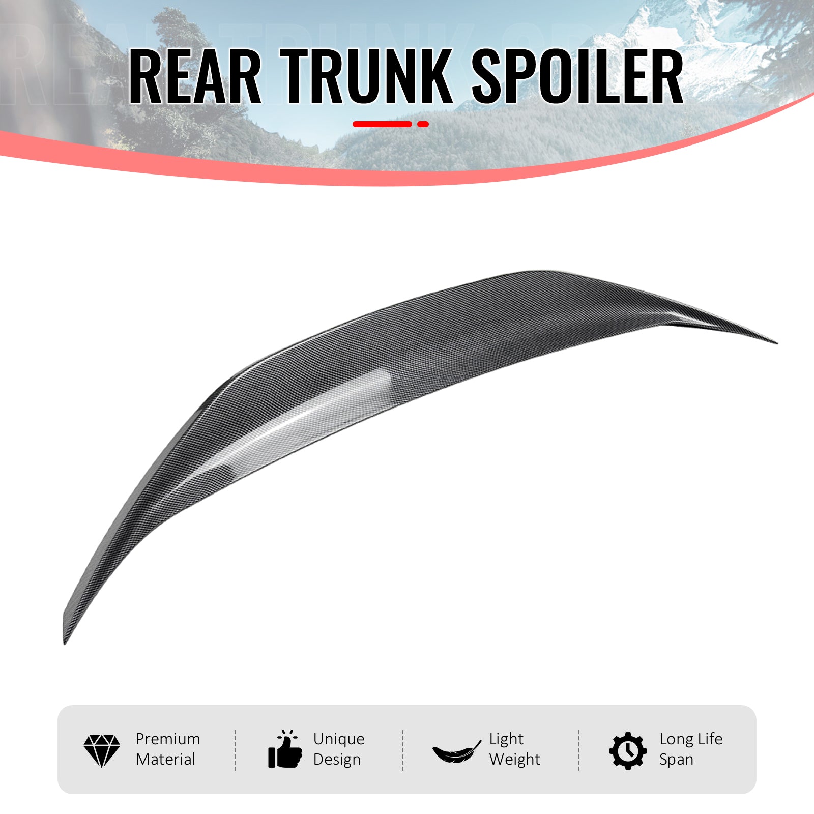 Car Spoiler for 2013-2020 BRZ FR-S Duckbill CF – Ikon Motorsports