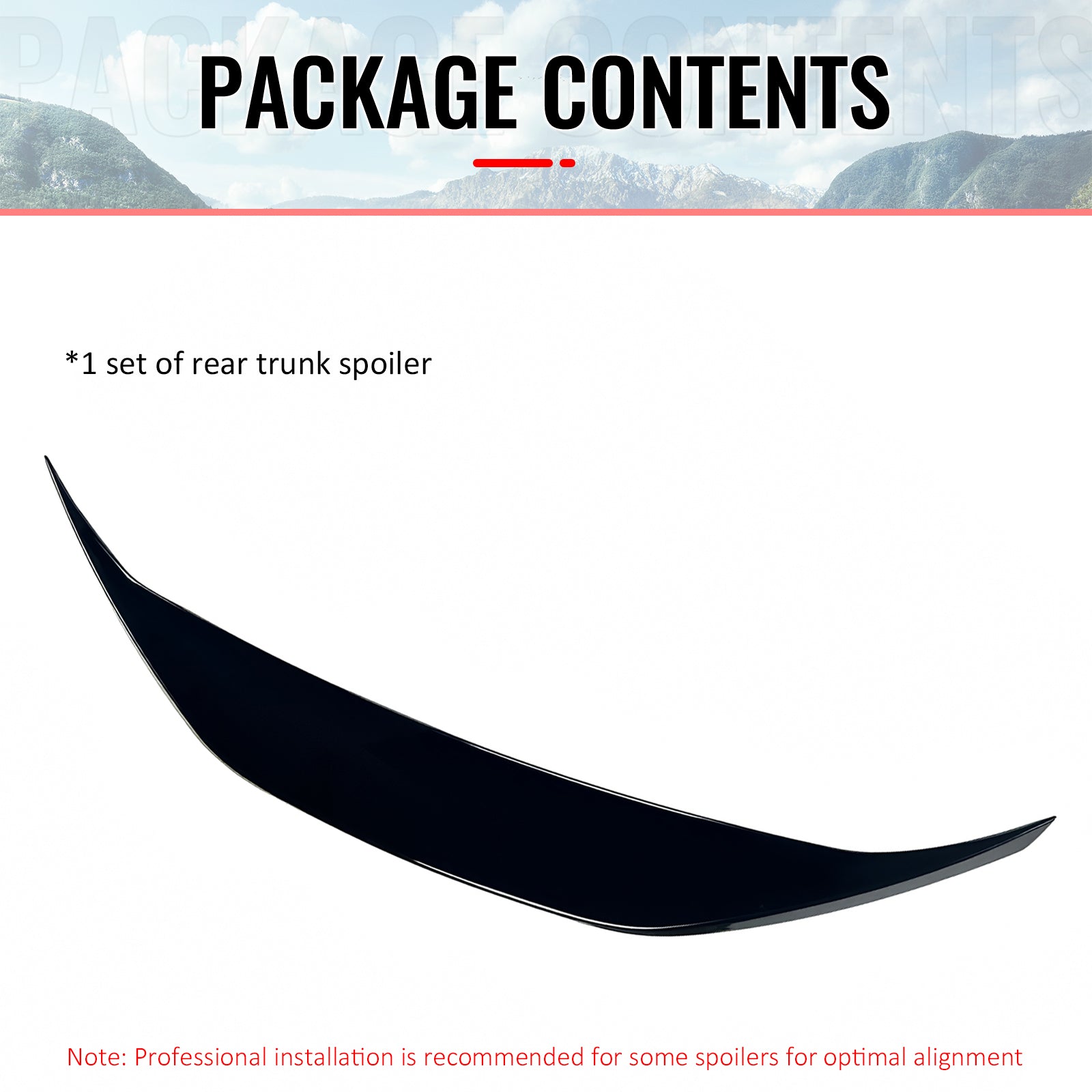 Fits 13-20 BRZ Scion FR-S 86 Duckbill Style Gloss Black Trunk Spoiler Wing ABS