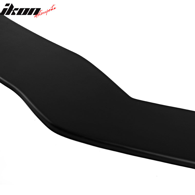 Fits 13-20 Toyota 86 Front Bumper Splitter With Rods & Hardware Matte Black - PP