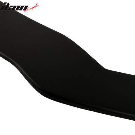 Fits 13-20 Toyota 86 Front Splitter w/ Hardware Matte Black - PP & Blue Rods