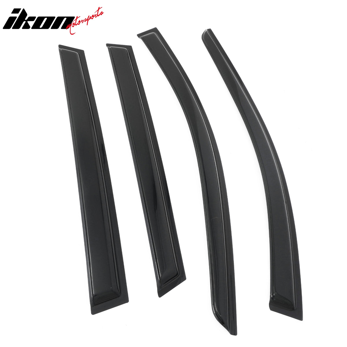 Fits 14-21 Infiniti QX60& 2013 JX35 4PCS Window Visors Smoke Acrylic Rain Shade