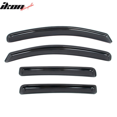 Fits 13-22 Buick Encore 15-22 Chevy Trax In-Channel Window Visors Rain Deflector