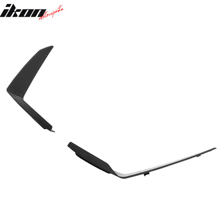 Fits 14-15 Camaro 5TH to 6TH Gen ZL1 PP Front Bumper Cover Conversion + Canards