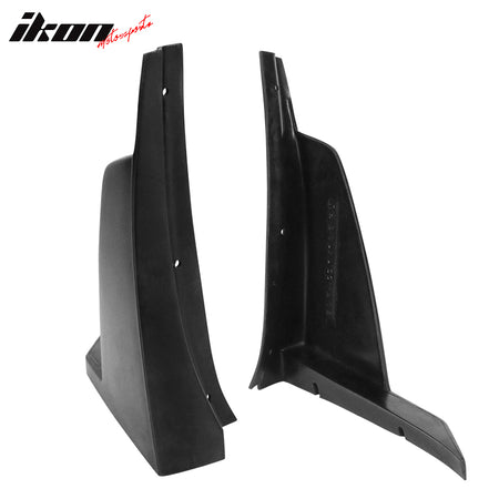 Fits 14-15 Chevrolet Camaro SS Front Bumper Winglets 1LE Style PU Side Spoiler