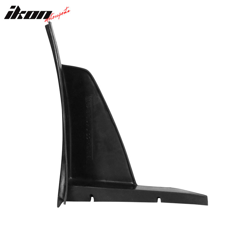 Fits 14-15 Chevrolet Camaro SS Front Bumper Winglets 1LE Style PU Side Spoiler
