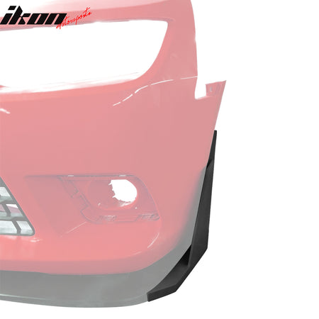 Fits 14-15 Chevrolet Camaro SS Front Bumper Winglets 1LE Style PU Side Spoiler