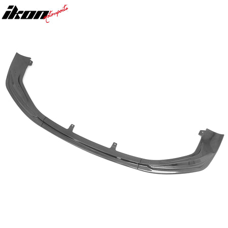 Fits 14-16 Lexus IS F Sport 4Dr IKON 3 Style Front Bumper Lip Carbon Fiber Print