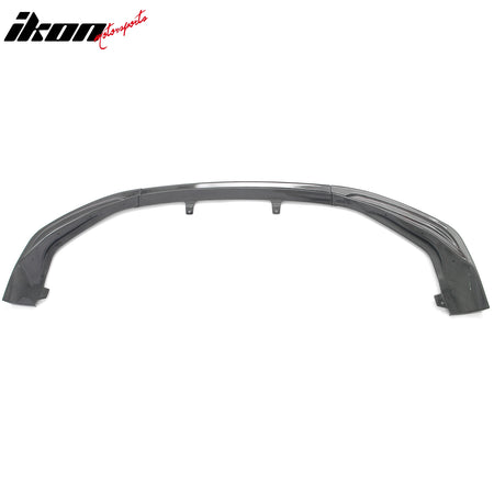 Fits 14-16 Lexus IS F Sport 4Dr IKON 3 Style Front Bumper Lip Carbon Fiber Print