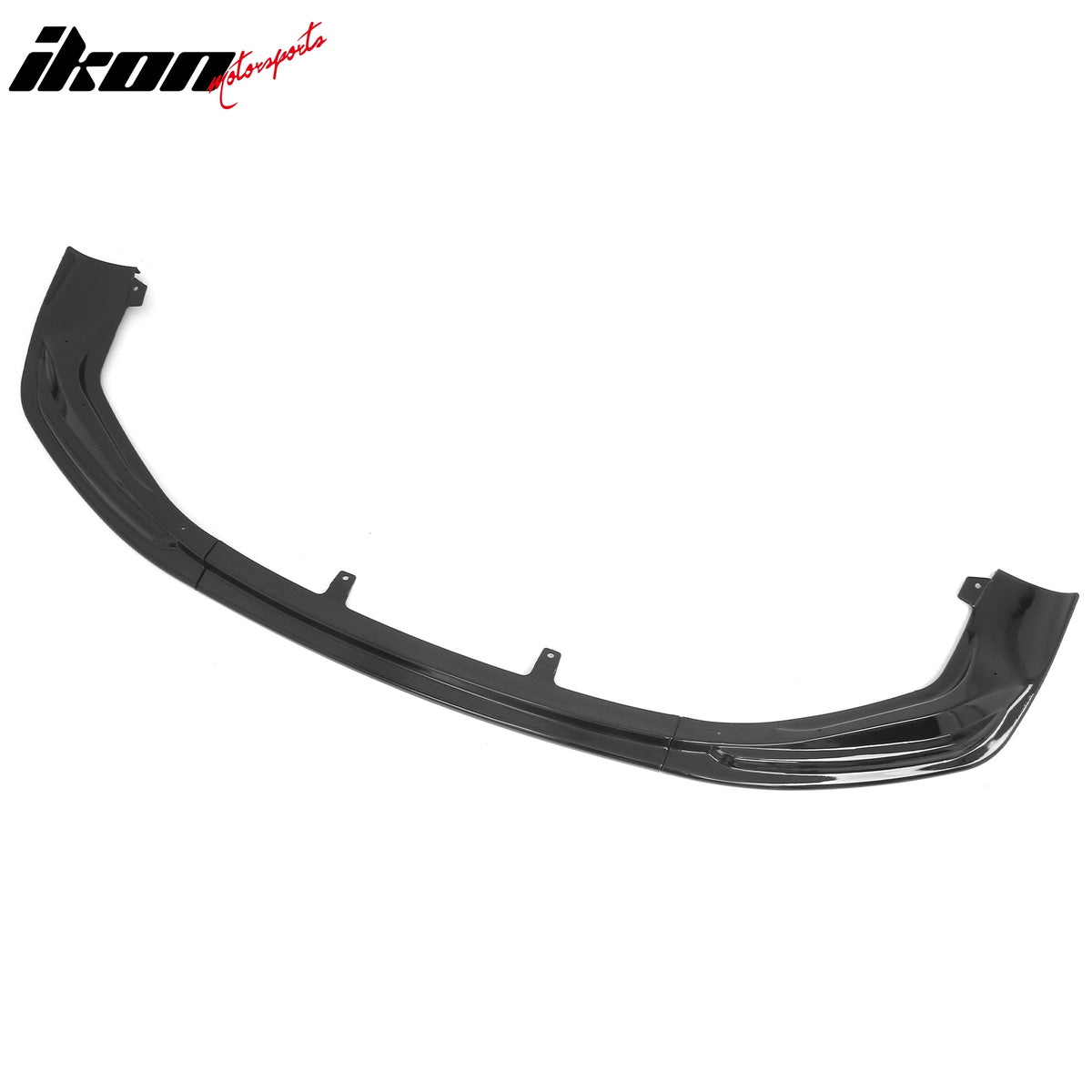 Fits 14-16 Lexus IS F Sport 4Dr IKON 3 Style 3PCS Front Bumper Lip Gloss Black