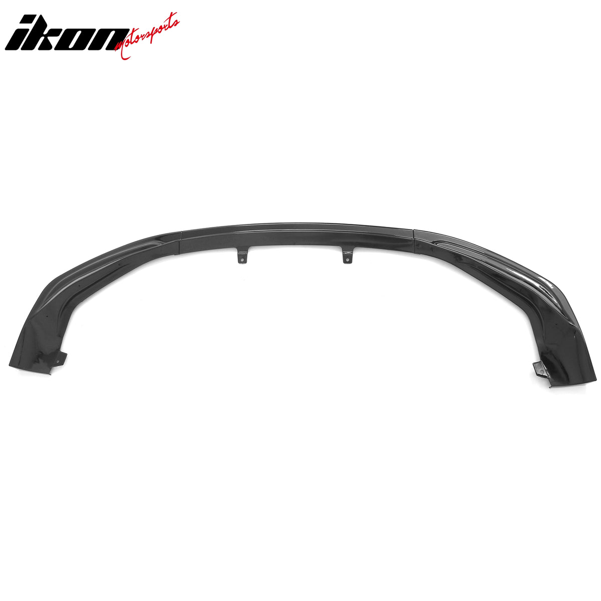 Fits 14-16 Lexus IS F Sport 4Dr IKON 3 Style 3PCS Front Bumper Lip Gloss Black