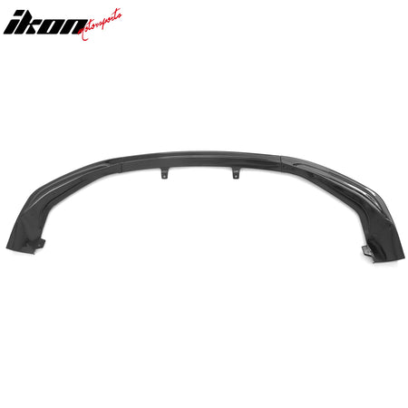 Fits 14-16 Lexus IS F Sport 4Dr IKON 3 Style 3PCS Front Bumper Lip Gloss Black