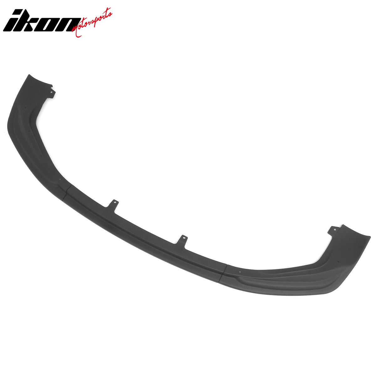 Fits 14-16 Lexus IS F Sport 4Dr IKON 3 Style 3PCS Front Bumper Lip Matte Black