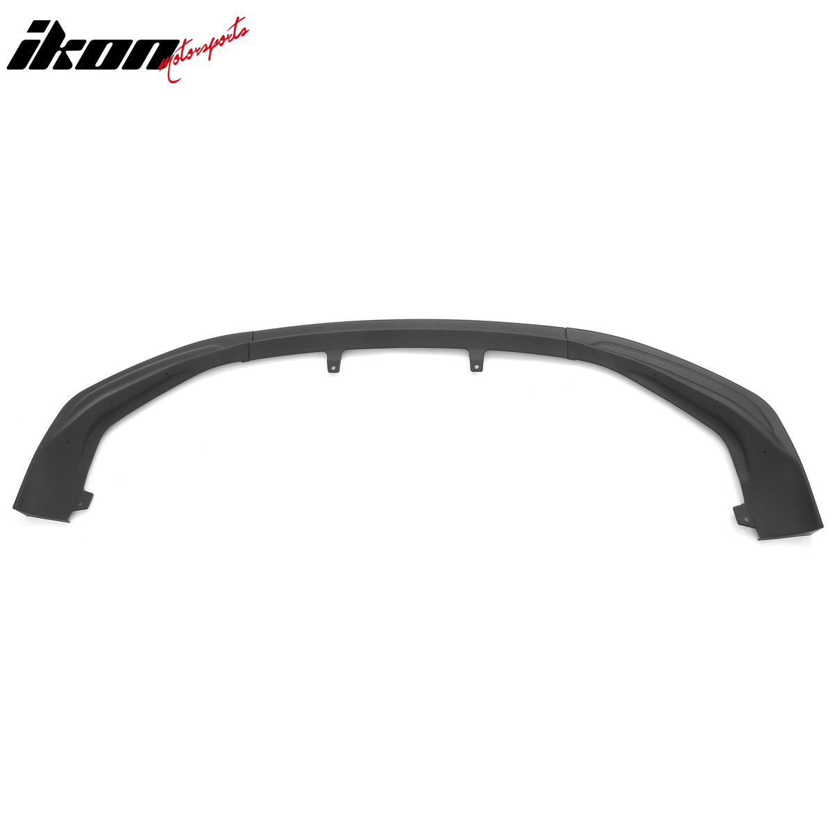 Fits 14-16 Lexus IS F Sport 4Dr IKON 3 Style 3PCS Front Bumper Lip Matte Black