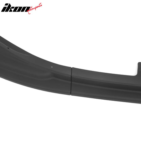 Fits 14-16 Lexus IS F Sport 4Dr IKON 3 Style 3PCS Front Bumper Lip Matte Black