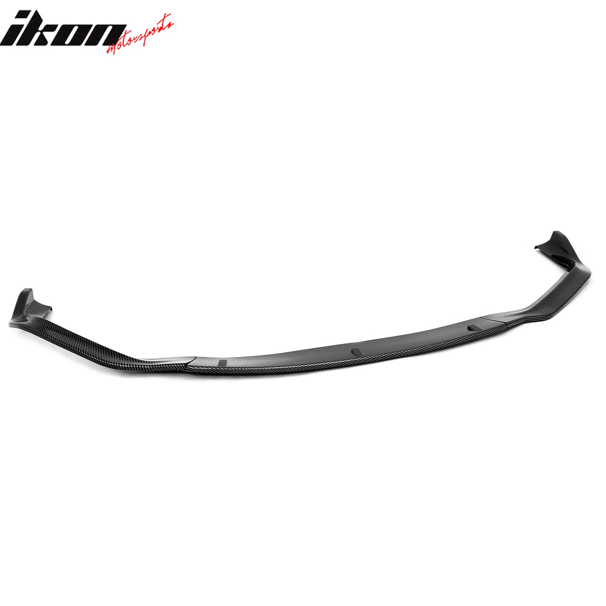 Fits 14-16 Lexus IS F Sport Sedan IKON 2 Front Bumper Lip Carbon Fiber Print 3PC