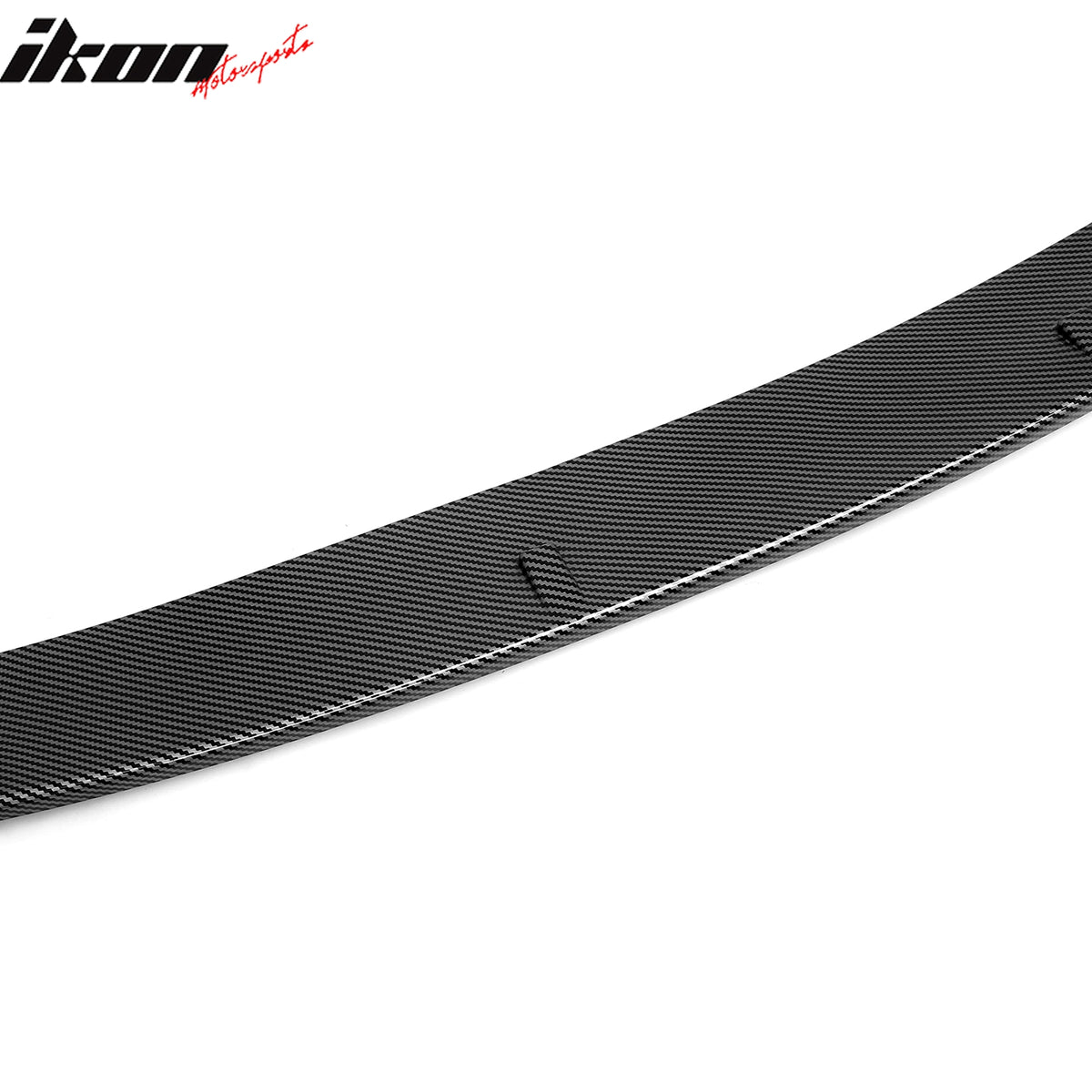 Fits 14-16 Lexus IS F Sport Sedan IKON 2 Front Bumper Lip Carbon Fiber Print 3PC