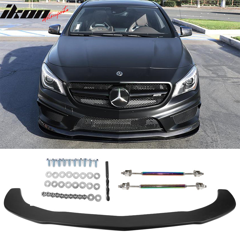 Buy Best Benz CLA Class Front Splitter w/ Hardware & NEO Rods Online ...