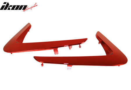 2014 - 2016 BMW 4 - Series F32 F33 F36 Painted Red Side Fender Air VentPainted RedIkon Motorsports