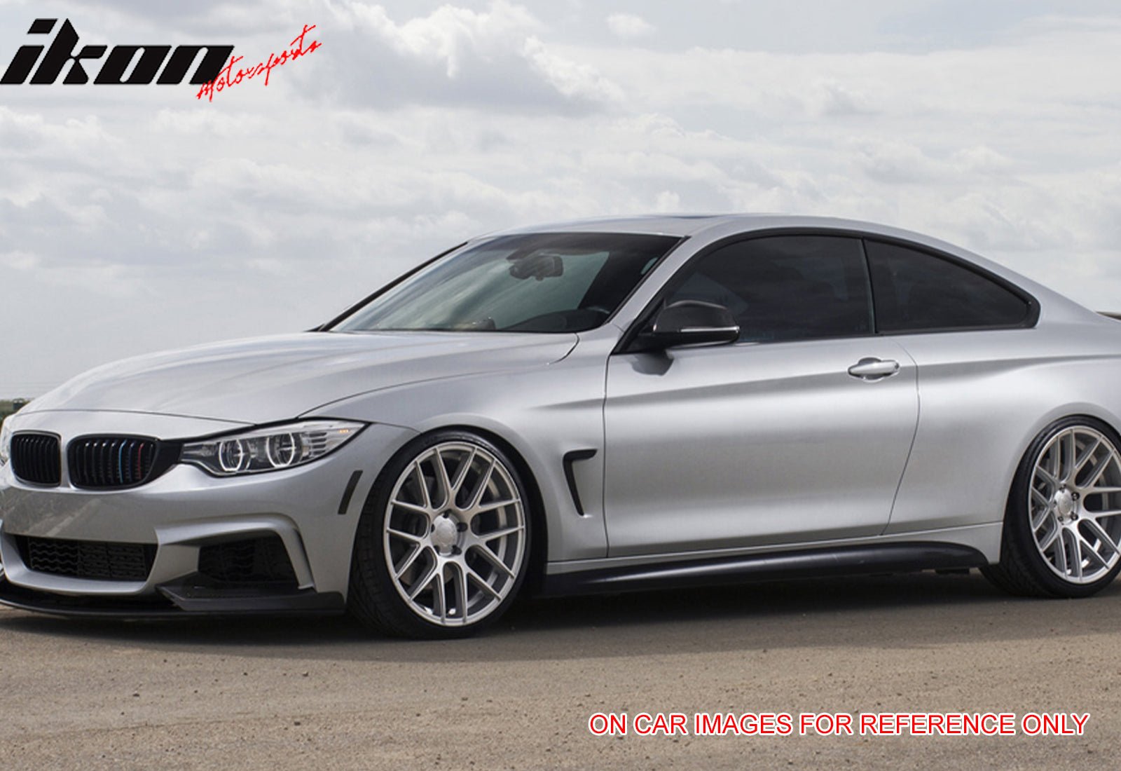 2014 - 2016 BMW 4 - Series F32 F33 F36 Painted Red Side Fender Air VentPainted RedIkon Motorsports