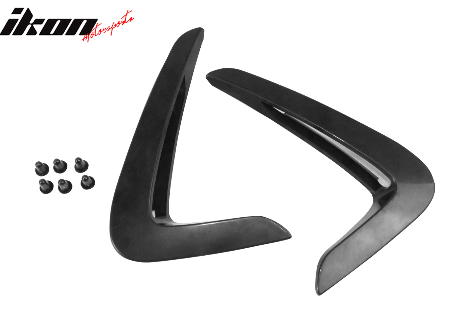 2014 - 2016 BMW 4 - Series F32 F33 F36 Unpainted Side Fender Air Flow VentUnpainted BlackIkon Motorsports