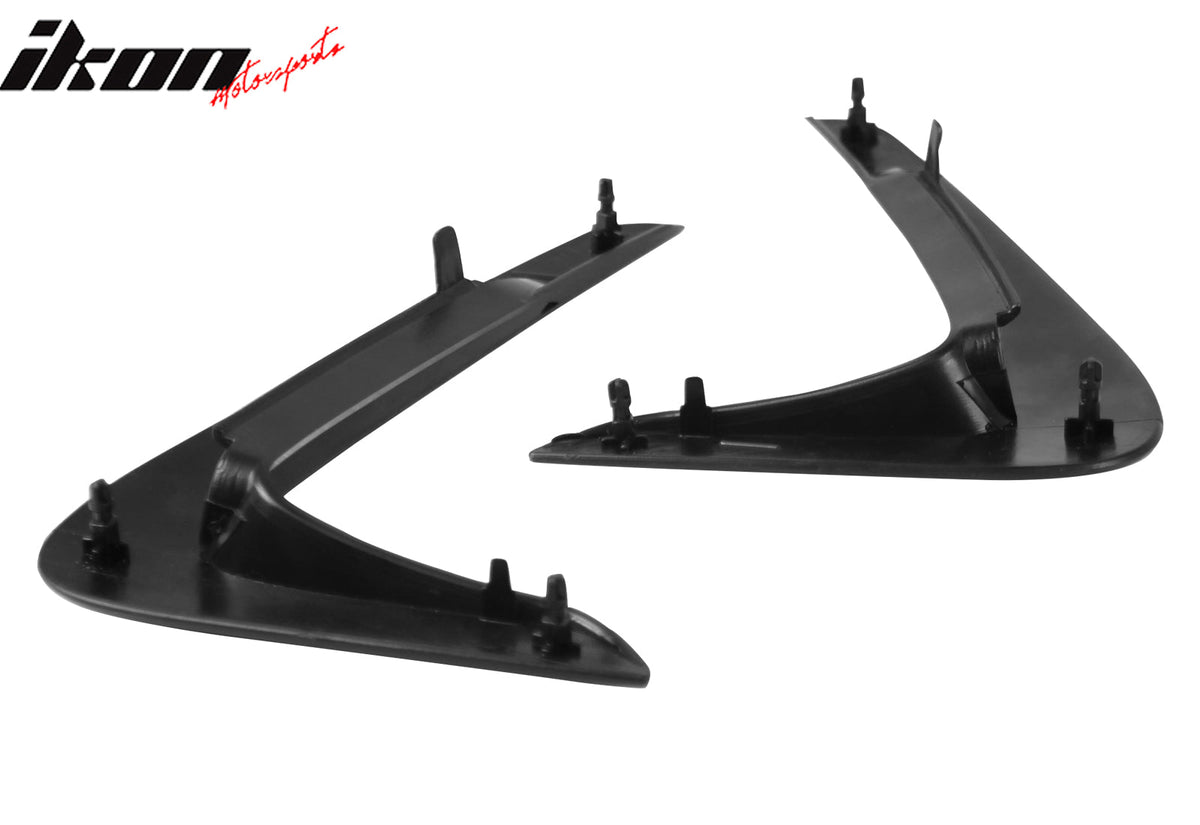 2014 - 2016 BMW 4 - Series F32 F33 F36 Unpainted Side Fender Air Flow VentUnpainted BlackIkon Motorsports