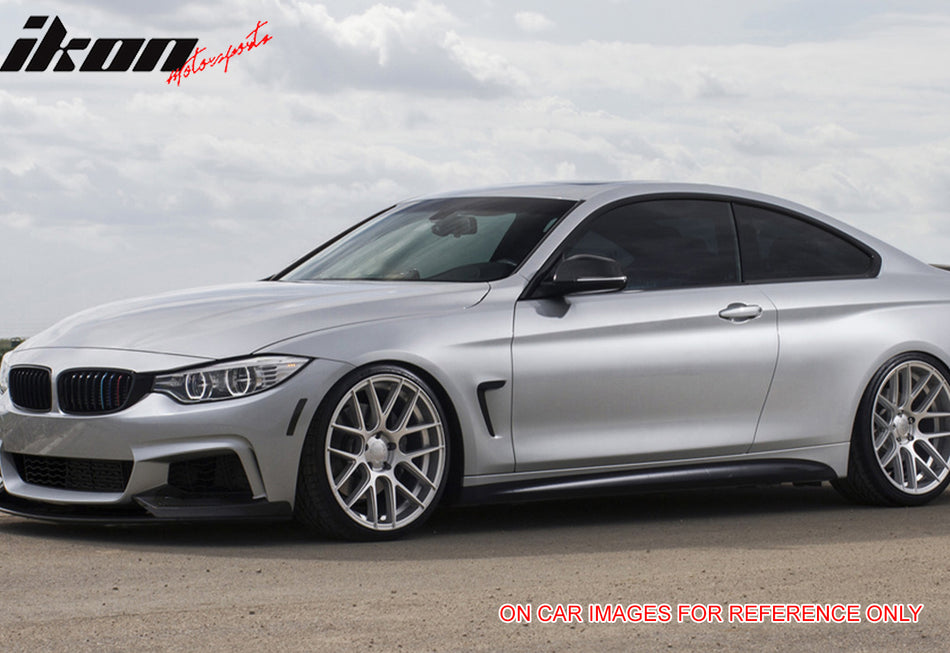 Fit 2014-2016 BMW 4-Series Side Fender Vent #Red