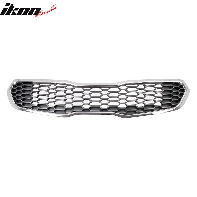 2014-2016 Kia Forte & Forte5 OE Style Front Bumper Upper Grille ABS
