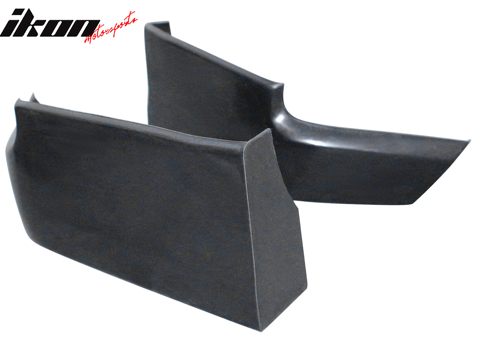 Fits 14-16 Scion tC Ikon Style Rear Bumper Aprons Side Splitter Unpainted PU 2PC