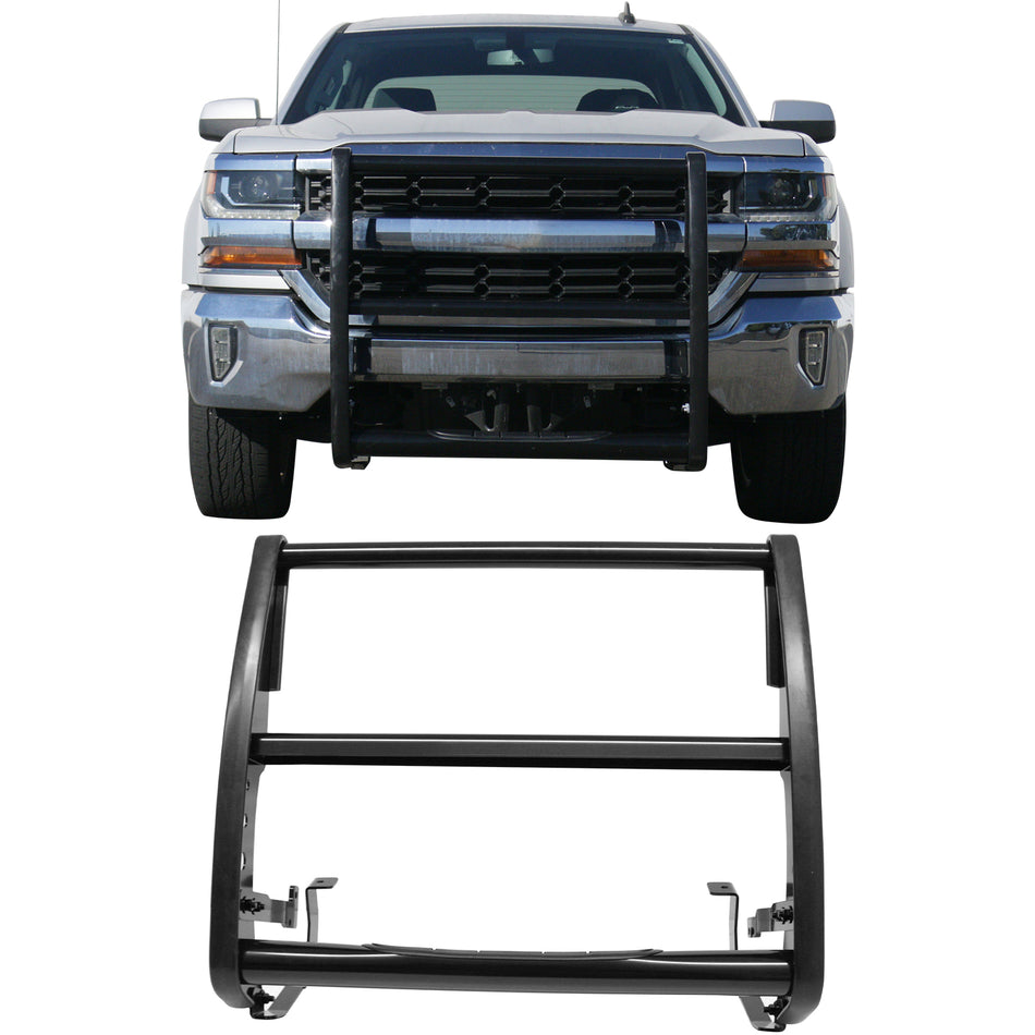 Fits 14-18 Chevrolet Silverado GMC Sierra 1500 Bull Bar Bumper Grille Push Guard