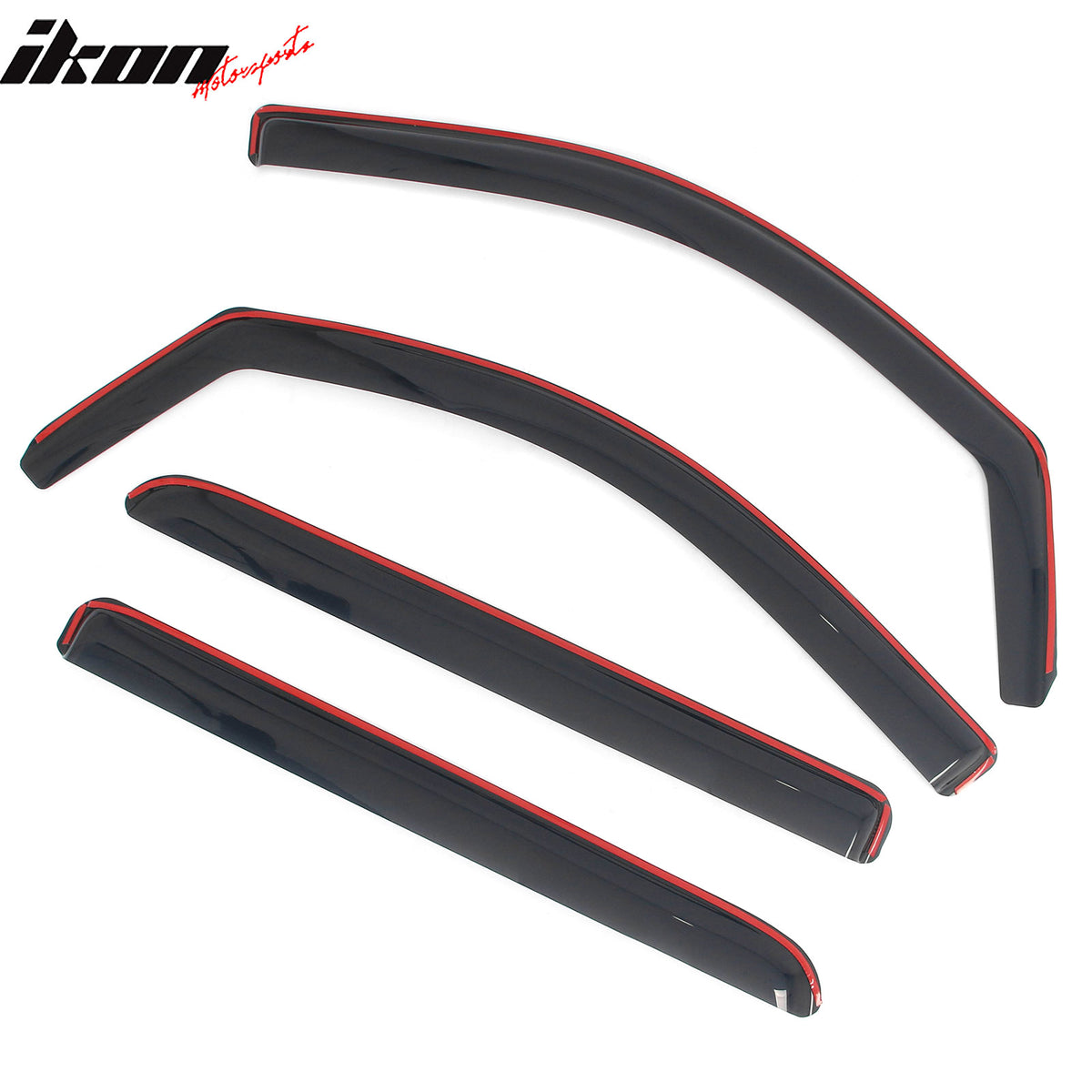 Fits 14-18 Chevrolet Silverado & GMC Sierra 1500 Crew In-Channel Window Visors
