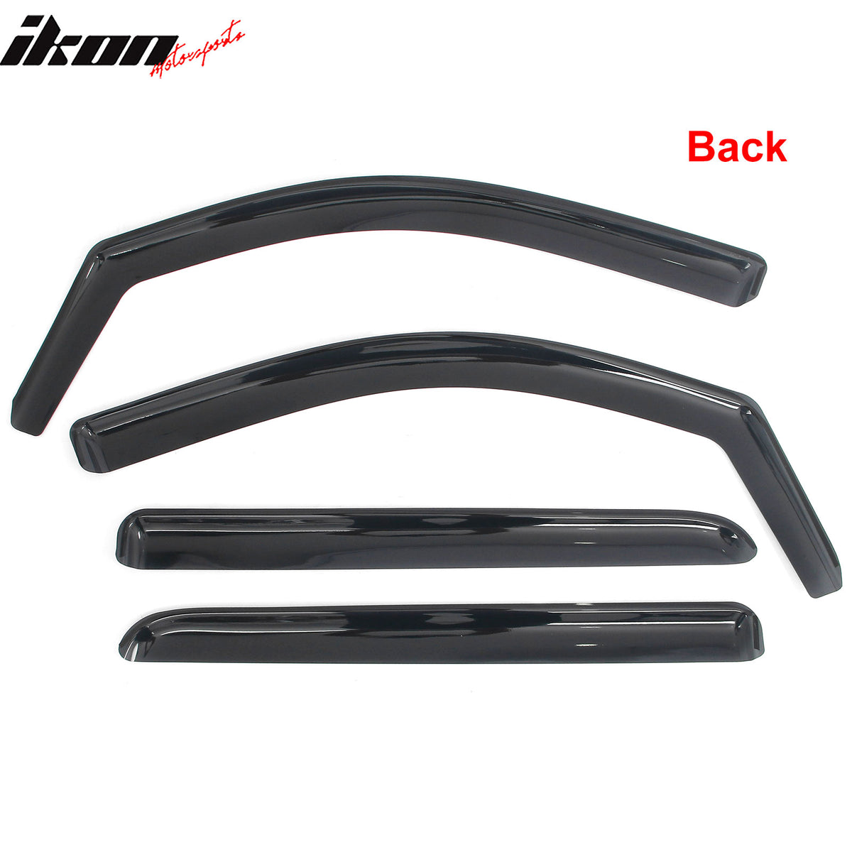 Fits 14-18 Chevrolet Silverado & GMC Sierra 1500 Crew In-Channel Window Visors