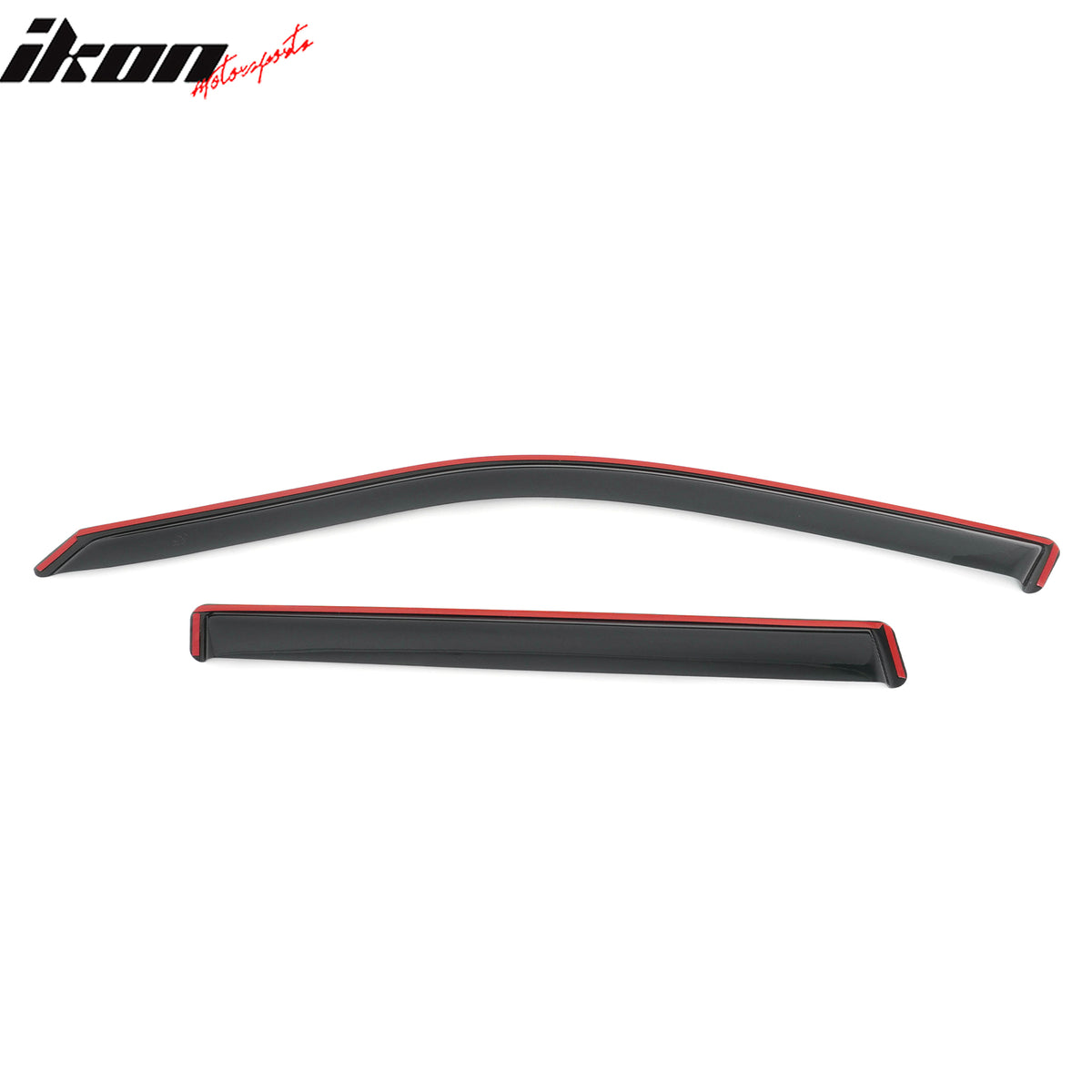 Fits 14-18 BMW F15 X5 F85 X5M In-Channel Window Visor Sun Rain Deflector Acrylic